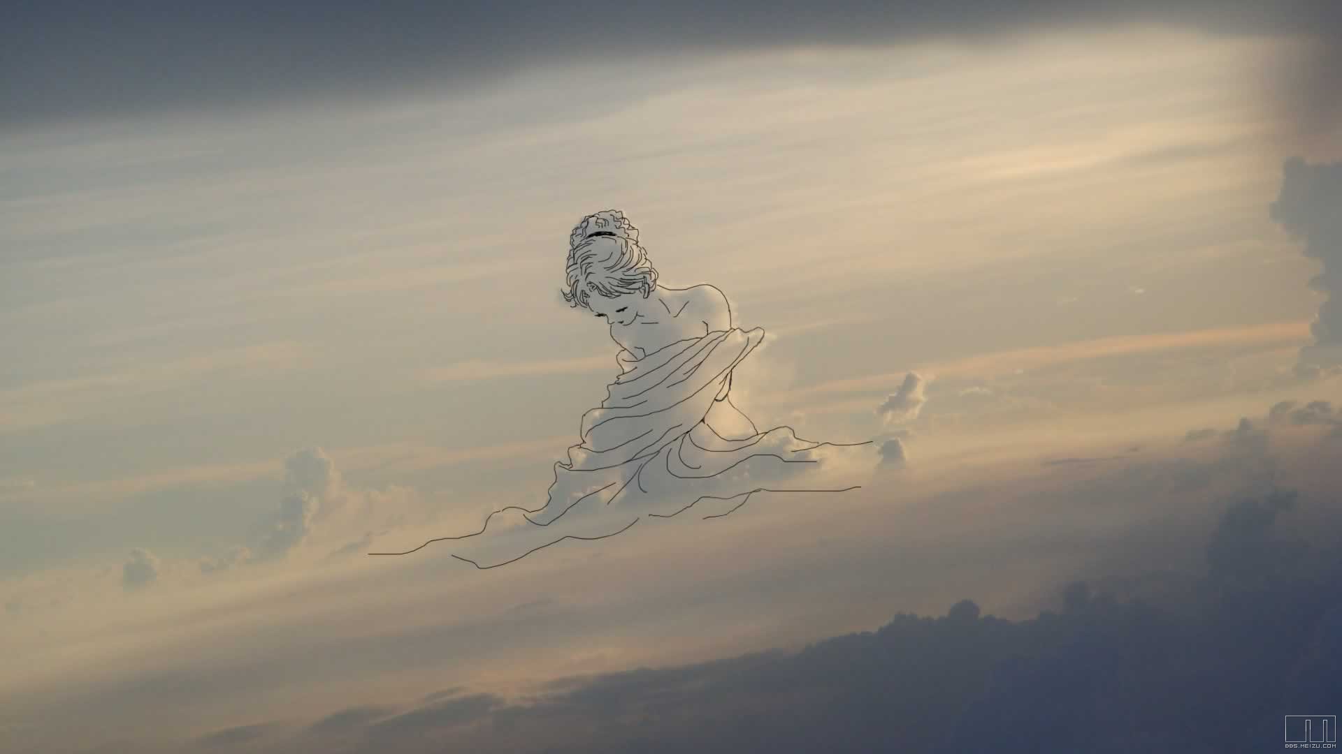 在飞机上拍到的仙女,有图有真相【12p】.