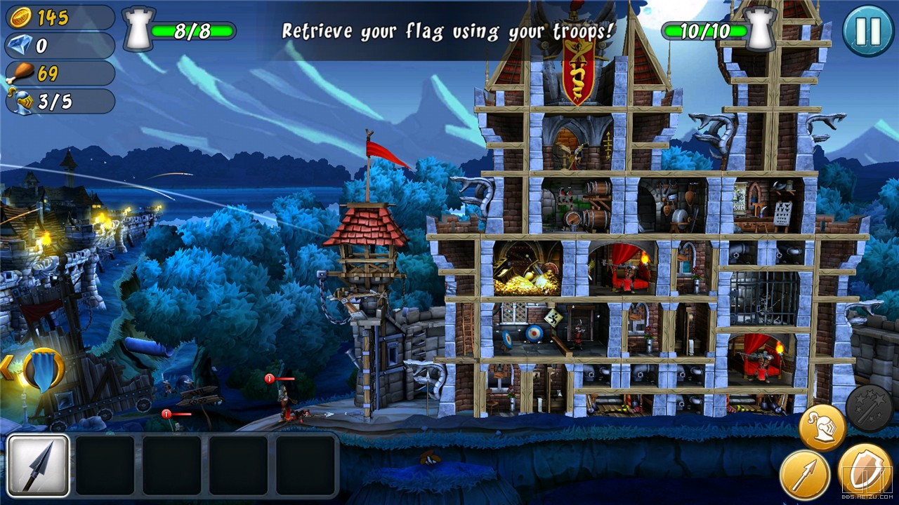 城堡风暴:自由攻城破解版 castle storm free to siege